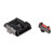 FULLY ADJUSTABLE SIGHT SET, BLACK R/FIBER OPTIC FRONT