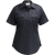 Justice Women's Short Sleeve Shirt w/ Traditional Collar - LAPD Navy