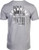 HEATHER GRAY XLARGEBROWNING SS T-SHIRT HUNT TOUGH 