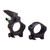 36MM 1.0'' SCOPE RINGS WITH PICATINNY RAIL