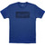 ROVER BLOCK CVC T-SHIRT 3X-LARGE ROYAL HEATHER