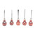 #107 BASIC PALM WOODCARVING 5 PIECE SET