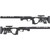 WHISKEY-3 PRO CHASSIS FOR REM 700 SA W/FOLDING STOCK BLACK
