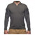 BOSS RUGBY SHIRT LONG SLEEVE WOLF GREY LG