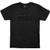 GO BANG PARTS COTTON T-SHIRT BLACK MEDIUM