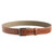 TEJAS GUN BELT EL PISTOLERO LIGHT BROWN 40 IN