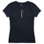 WOMEN'S HULA GIRL TRI-BLEND T-SHIRT 2X-LARGE NAVY
