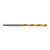DRILL BIT, TIN COATED, #33, 0.113''