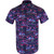 RETRO RIFLE SHORT SLEEVED BUTTON DOWN SHIRT MEDIUM