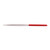EZE-LAP DIAMOND NEEDLE FILE FLAT WARD, FINE SINGLE STEEL