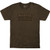 GO BANG PARTS COTTON T-SHIRT 2X-LARGE BROWN