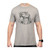 BURRO COTTON T-SHIRT 3XL SILVER