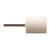 FELT BOB 3/4''(19MM) DIA, 1''(2.5MM) FACE, 1/8''(3.1MM) MANDREL