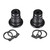 SORDIN ARC RAIL ADAPTERS (SARA) ESS STUD REPLACEMENTS BLACK