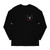 MULEY COTTON LONG SLEEVE T-SHIRT M BLACK