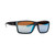 EXPLORER MATTE BLACK FRAME BRONZE LENS W/BLUE LENS MIRROR