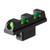 TALL GREEN FIBER OPTIC SIGHT FOR COLT PYTHON REVOLVER