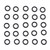 1911 GRIP SCREW O-RING 24PK