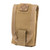 TOURNIQUET/SELF-AID POUCH W/MOLLE ATTACHMENT COYOTE