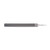 HALF-ROUND FILE, BASTARD CUT, 8'' (20.3 CM) STEEL