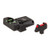 COLT 80S FIBER OPTIC ADJ SIGHT SET