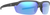 LEU 186754 TRACER     MATTE BLACK     BLUE MIRROR