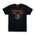 HEAVY METAL COTTON T-SHIRT BLACK MEDIUM