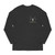 MULEY COTTON LONG SLEEVE T-SHIRT CHARCOAL SMALL