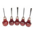#107R MINI PALM WOODCARVING 5 PIECE SET