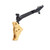 ITTS TRIGGER W/TRIGGER BAR FOR GLOCK G3/G4 GOLD/GOLD SCREW