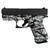 GLOCK 43X 9MM  W/FRONT RAIL BLACK US - TIGER CAMO