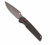 AUTO 3.5" STONEWASH BLACK D2COBRATEC JACKAL PUSH BUTTON 