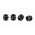 1911 HEX DRIVE GRIP BUSHING, BLUE, SLIM, 4 PACK