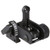 AR-15 FLIP-UP ADJ USGI BACKUP IRON REAR SIGHT BLACK