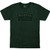 GO BANG PARTS COTTON T-SHIRT LARGE FOREST GREEN