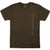 VERT LOGO COTTON T-SHIRT SMALL BROWN