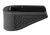 Hogue 18230  Extension Base Pad Fits Glock 43 Compatible w/ 6rd Magazine Black Overmolded Rubber