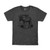 BURRO COTTON T-SHIRT SM CHARCOAL