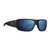 RIFT GLASSES BLK FRAME/BRONZE LENS W/BLUE MIRROR POLARIZED