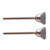 #442 WIRE BRUSH, 2-PAK