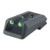FIBER OPTIC LO-MOUNT REAR SIGHT, GREEN, FITS KIMBER 1911