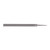 STANDARD SWISS PATTERN PILLAR FILE #2 CUT 8'' STEEL