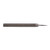 HALF-ROUND FILE, SECOND CUT, 8'' (20.3 CM) STEEL