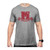 UNIVERSITY ATHLETIC HEATHER T-SHIRT MEDIUM