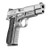 FN 66-101116 High Power 9mm Luger 10+1 4.70" Black Target Crown Steel Barrel, Stainless PVD Serrated Steel Slide, Matte Stainless Steel Frame w/Beavertail, Black Textured Polymer Grip, Ambidextrous