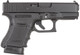 Glock PG3050201 G30 Gen4 Subcompact 45 ACP 3.78" Barrel 10+1, Black Frame & Slide, Finger Grooved Rough Texture Grip, Modular Backstrap, Reversible Mag. Catch, Safe Action Trigger