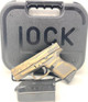 Glock - G43, 9mm, 3.39" Barrel, Fixed Sights, Battleworn Bronze Distressed Flag, 2 6rd mags