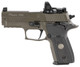 Sig Sauer E29R9LEGIONSAORXP P229 Compact Legion RXP 9mm Luger Caliber with 3.90" Barrel, 15+1 Capacity, Overall Legion Gray Cerakote Metal Finish, Picatinny Rail Frame, Serrated/Optic Cut Slide, Black G10 Grip & XRAY3 Day/Night Sights