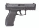   HK 81000484 VP9 Optic Ready 9mm Luger 4.09" 17+1 (3) Black Black Steel Black Interchangeable Backstrap Grip Night Sights