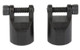 SAMSON SWIVEL STUD QD ADPTR 2PK BLK